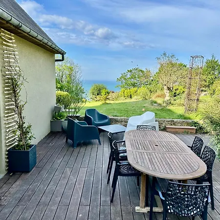 Grande Avec Vue Mer, Et Ferme Aux Animaux Βίλα Urville-Nacqueville