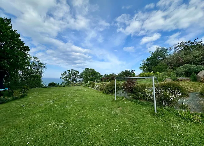 Grande Avec Vue Mer, Et Ferme Aux Animaux וילה